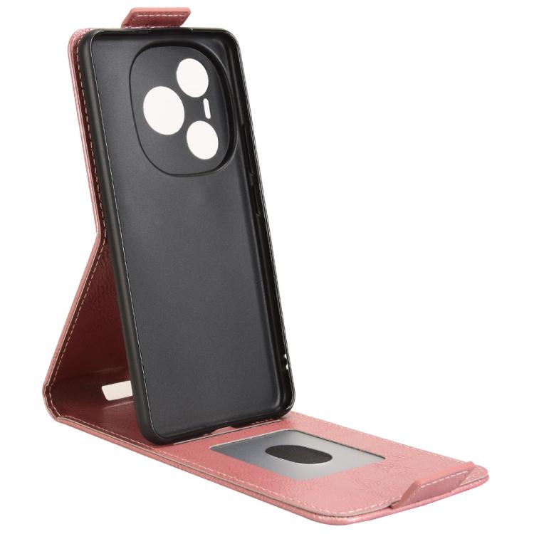 For Honor Power Magnetic Vertical Flip Leather Phone Case with Buckle