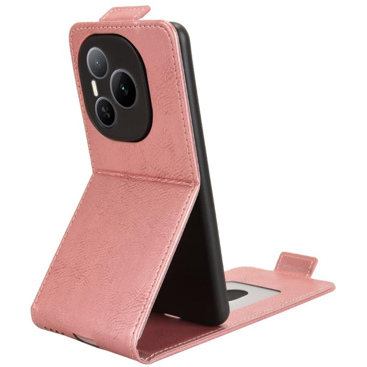 For Honor Power Magnetic Vertical Flip Leather Phone Case with Buckle