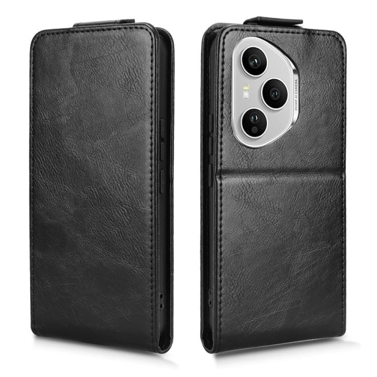 For Honor 400 Pro Global 160.8mm Magnetic Vertical Flip Leather Phone Case with Buckle
