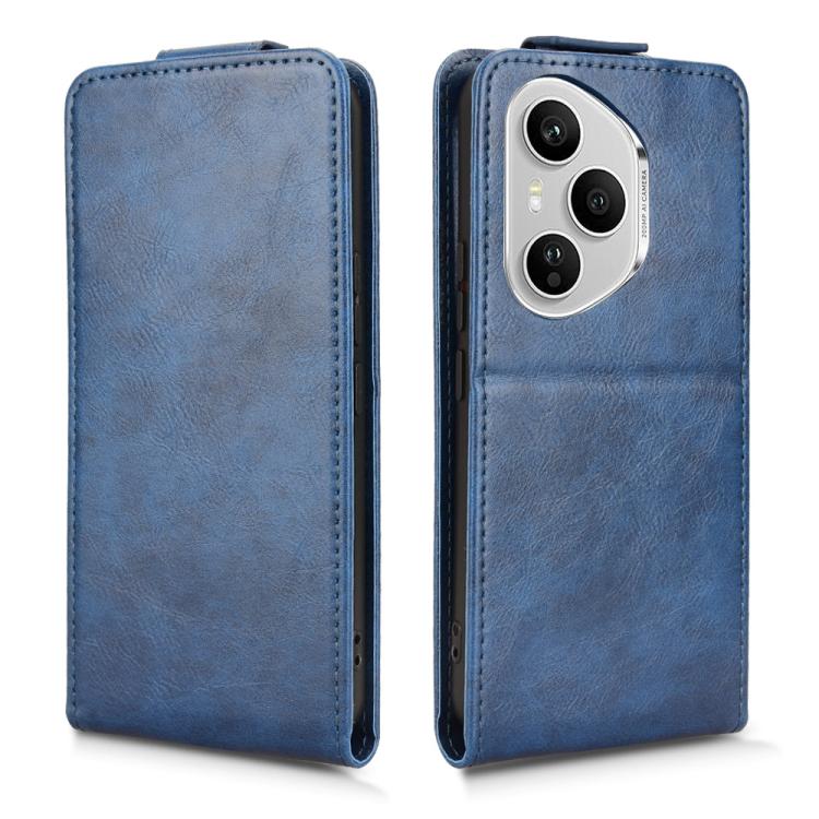 For Honor 400 Pro Global 160.8mm Magnetic Vertical Flip Leather Phone Case with Buckle