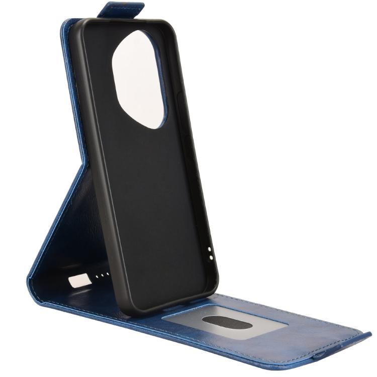 For Honor 400 Pro Global 160.8mm Magnetic Vertical Flip Leather Phone Case with Buckle