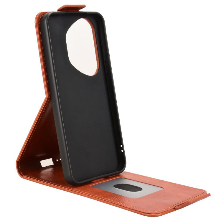 For Honor 400 Pro Global 160.8mm Magnetic Vertical Flip Leather Phone Case with Buckle
