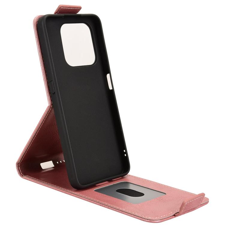 For Honor 400 Smart 5G Magnetic Vertical Flip Leather Phone Case with Buckle