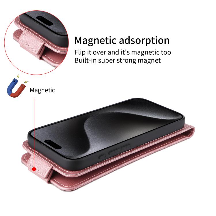 For Honor 400 Smart 5G Magnetic Vertical Flip Leather Phone Case with Buckle