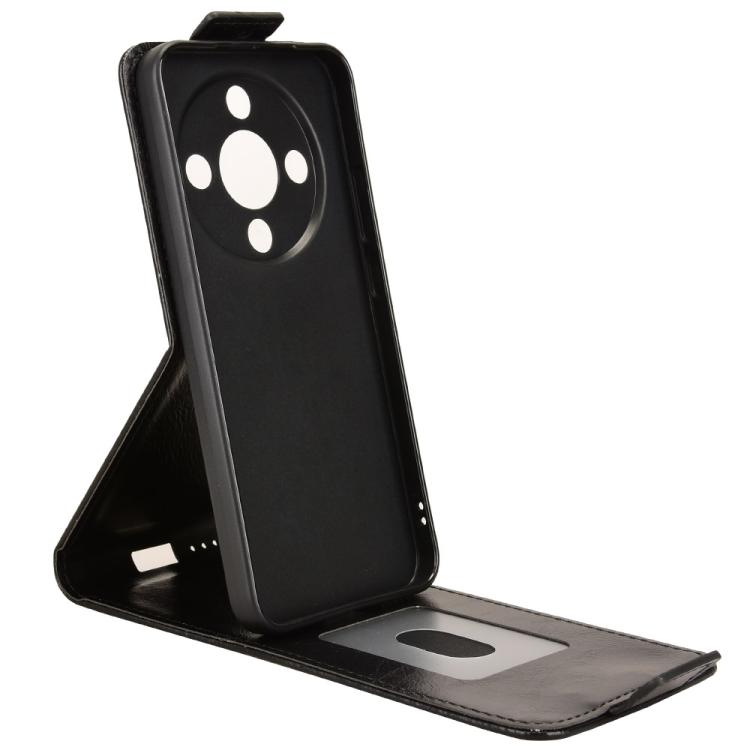 For Honor X70 5G / X9d Magnetic Vertical Flip Leather Phone Case with Buckle
