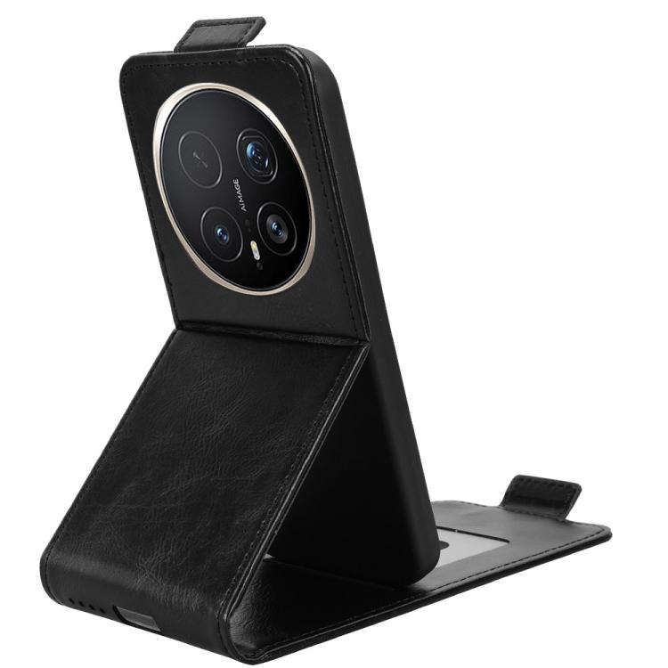 For Honor Magic8 Pro Magnetic Vertical Flip Leather Phone Case with Buckle