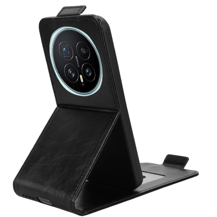 For Honor Magic8 Magnetic Vertical Flip Leather Phone Case with Buckle