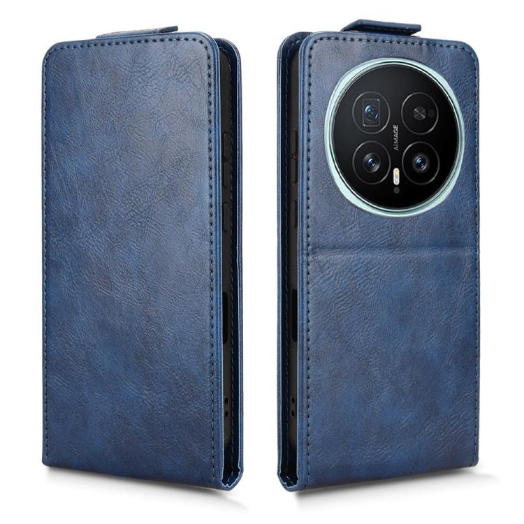 For Honor Magic8 Magnetic Vertical Flip Leather Phone Case with Buckle