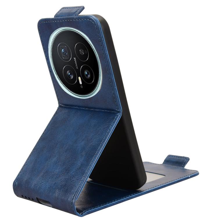 For Honor Magic8 Magnetic Vertical Flip Leather Phone Case with Buckle