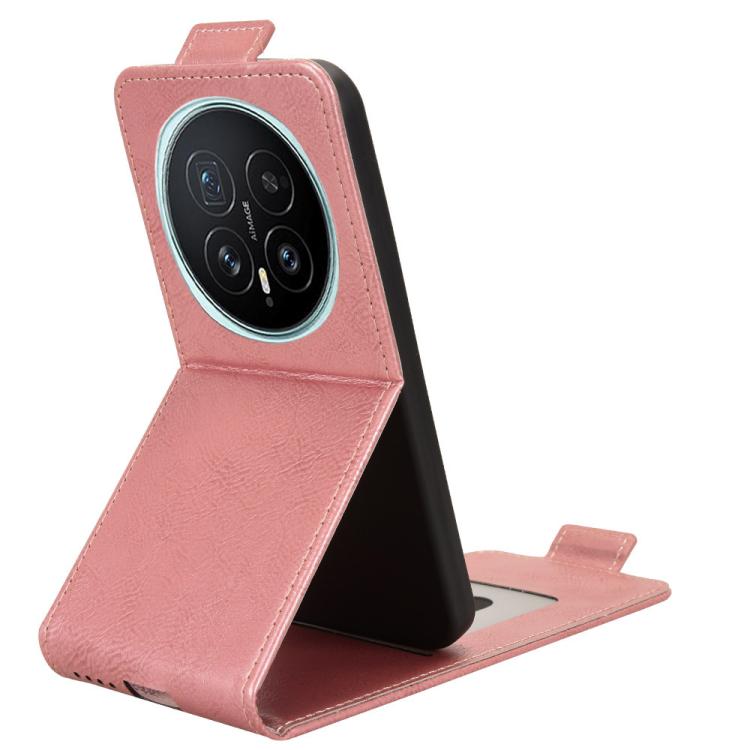 For Honor Magic8 Magnetic Vertical Flip Leather Phone Case with Buckle