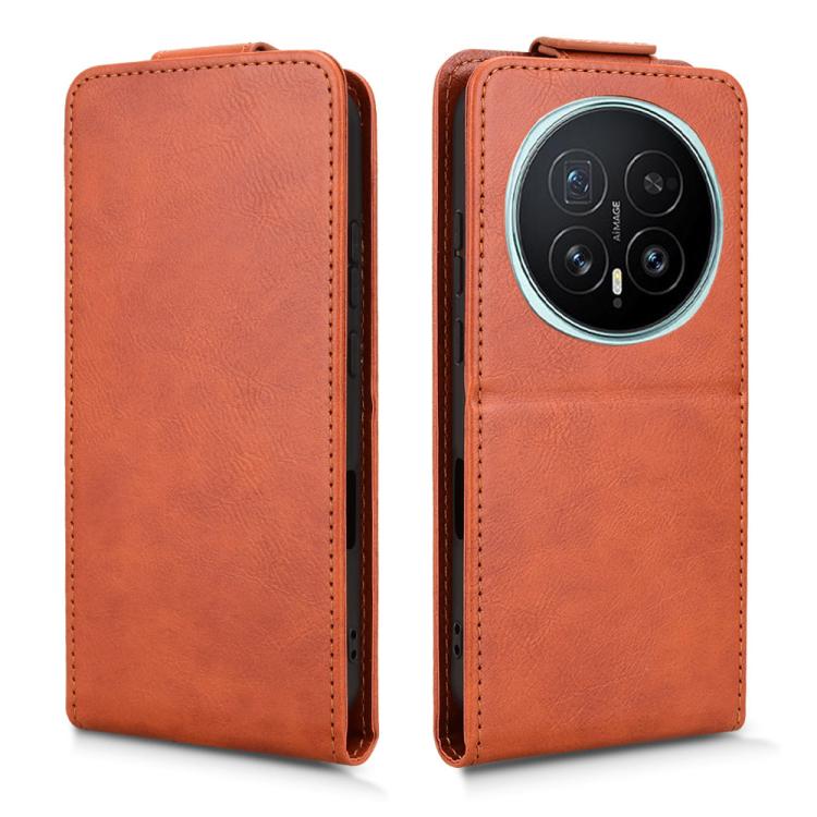 For Honor Magic8 Magnetic Vertical Flip Leather Phone Case with Buckle