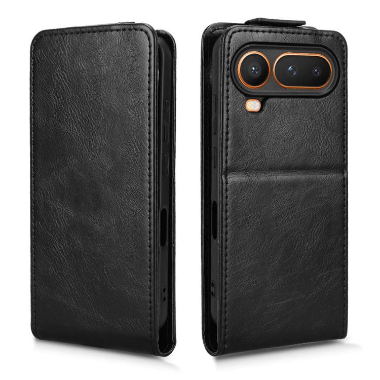 For Honor Magic8 Pro Air 5G Magnetic Vertical Flip Leather Phone Case with Buckle