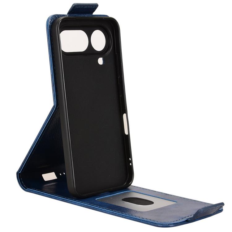 For Honor Magic8 Pro Air 5G Magnetic Vertical Flip Leather Phone Case with Buckle