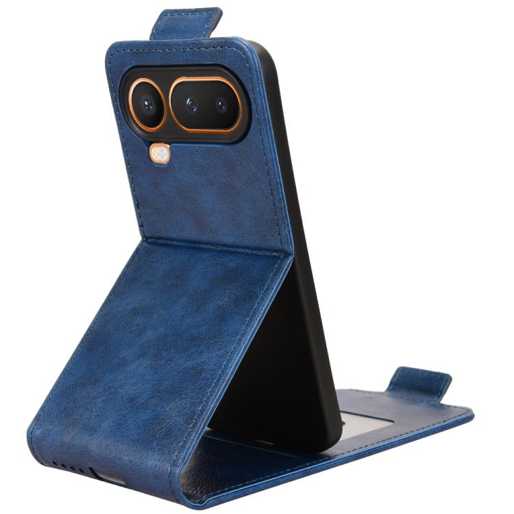 For Honor Magic8 Pro Air 5G Magnetic Vertical Flip Leather Phone Case with Buckle