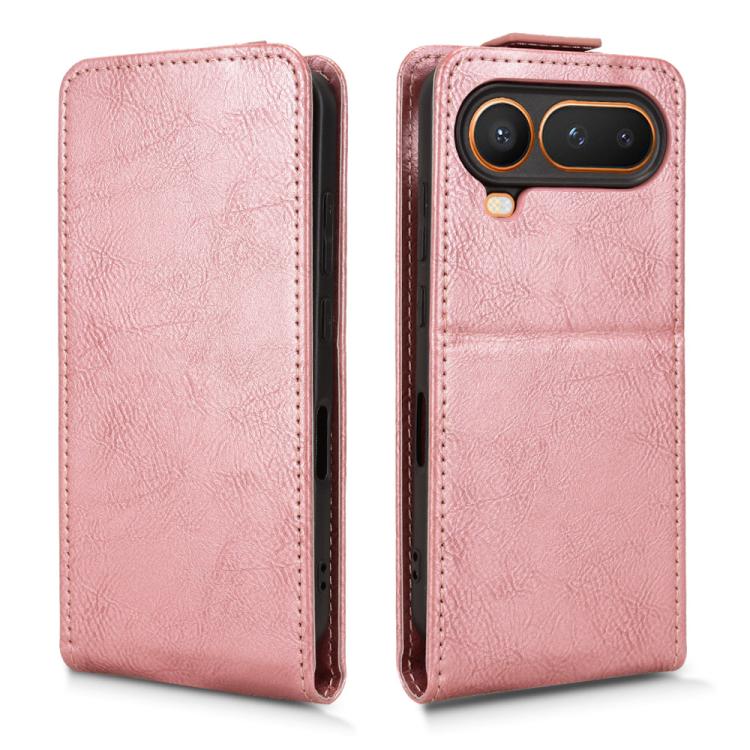For Honor Magic8 Pro Air 5G Magnetic Vertical Flip Leather Phone Case with Buckle