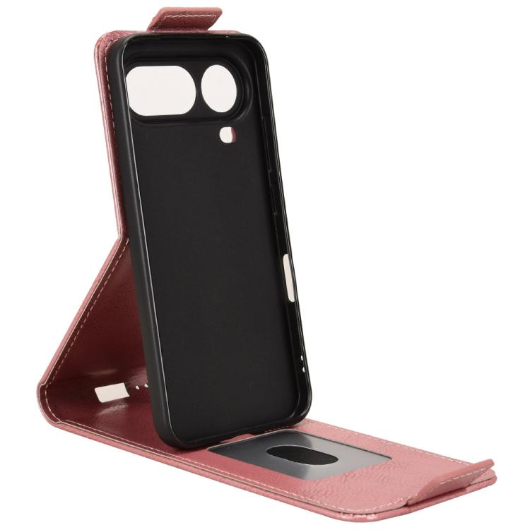 For Honor Magic8 Pro Air 5G Magnetic Vertical Flip Leather Phone Case with Buckle