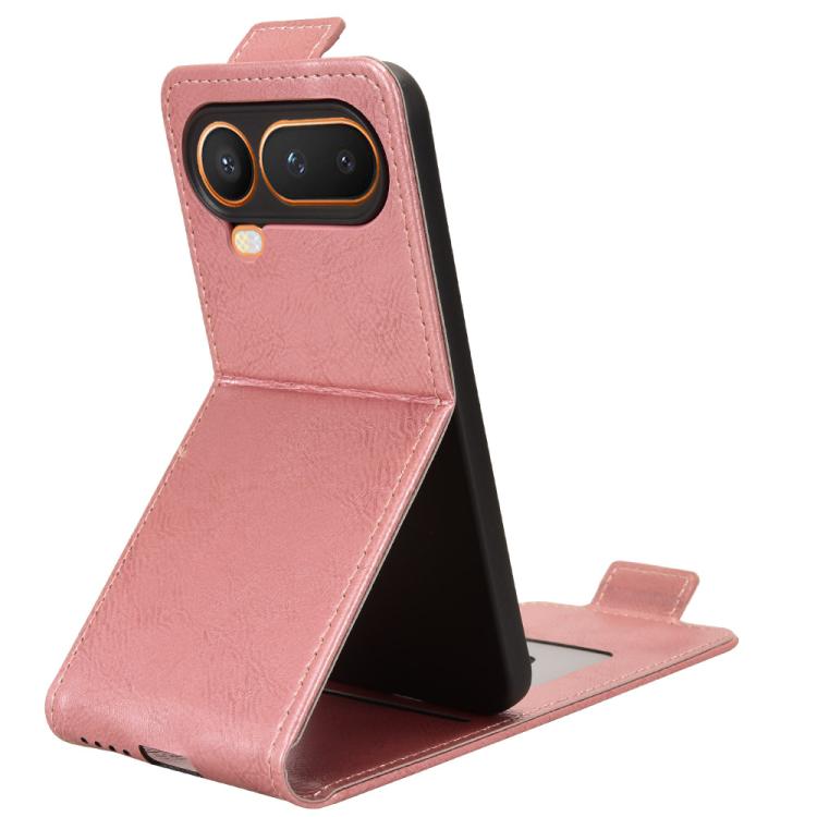 For Honor Magic8 Pro Air 5G Magnetic Vertical Flip Leather Phone Case with Buckle