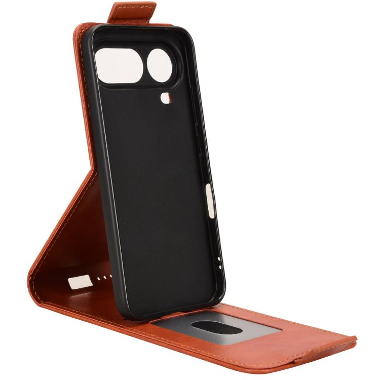 For Honor Magic8 Pro Air 5G Magnetic Vertical Flip Leather Phone Case with Buckle