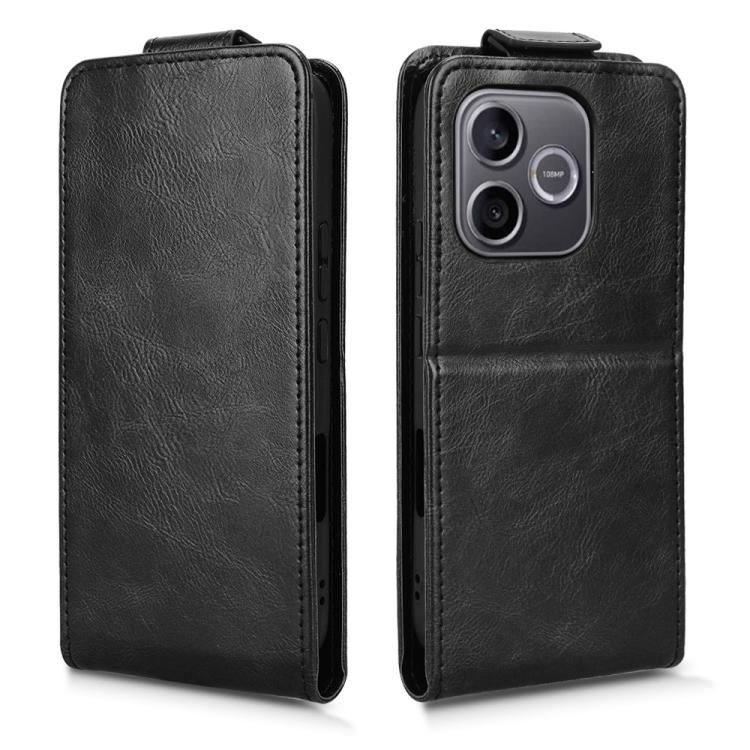 For Honor 600 Lite Global Magnetic Vertical Flip Leather Phone Case with Buckle