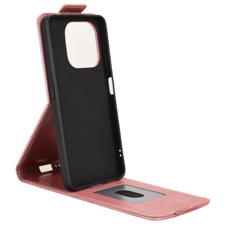 For Honor X8d 4G Magnetic Vertical Flip Leather Phone Case with Buckle