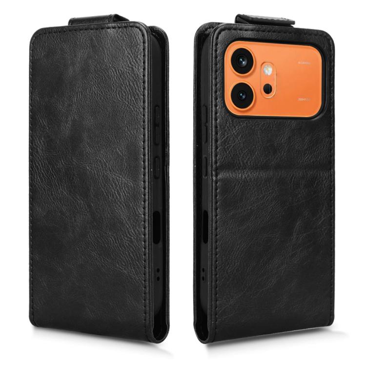 For Honor 600 / 600 Pro Global Magnetic Vertical Flip Leather Phone Case with Buckle