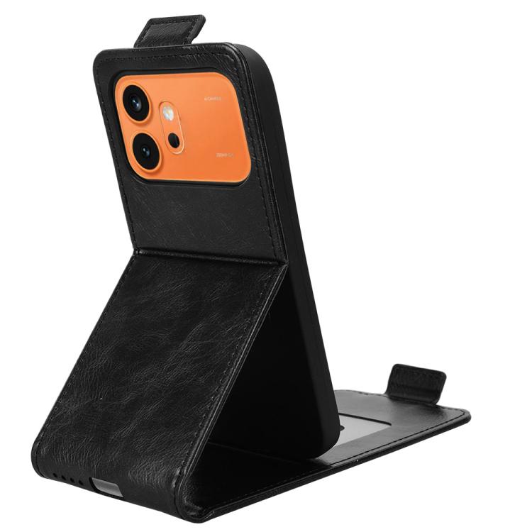 For Honor 600 / 600 Pro Global Magnetic Vertical Flip Leather Phone Case with Buckle