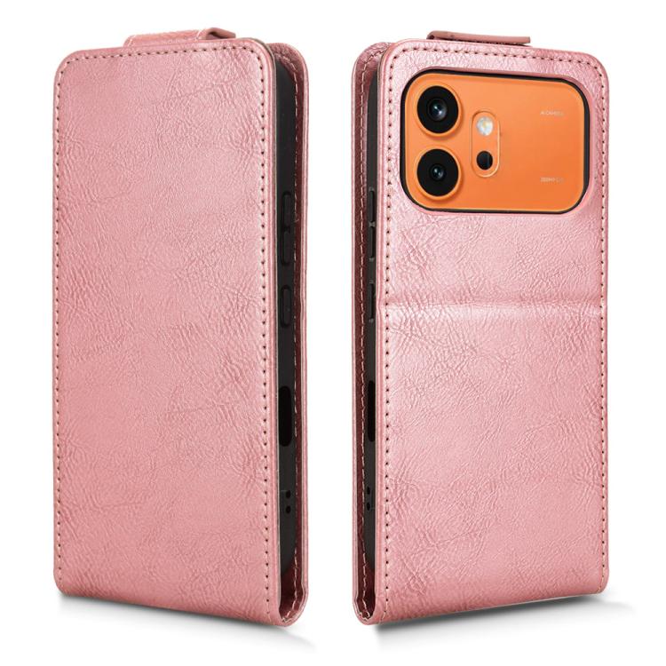 For Honor 600 / 600 Pro Global Magnetic Vertical Flip Leather Phone Case with Buckle
