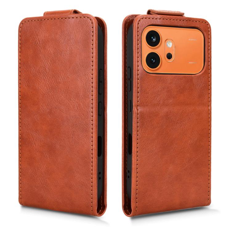 For Honor 600 / 600 Pro Global Magnetic Vertical Flip Leather Phone Case with Buckle