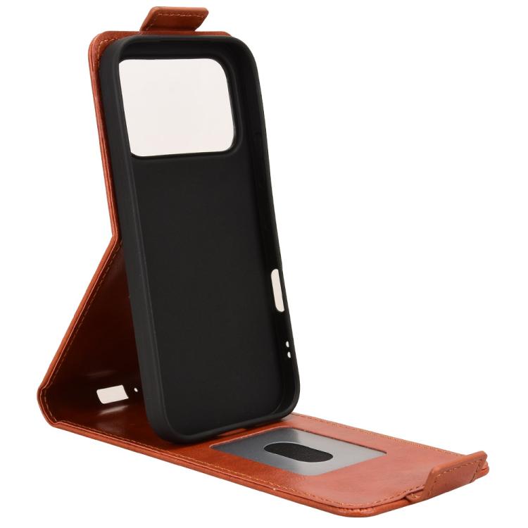 For Honor 600 / 600 Pro Global Magnetic Vertical Flip Leather Phone Case with Buckle