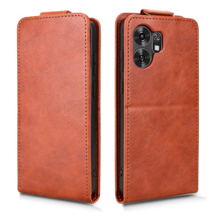 For Honor X6d / Play 60A Magnetic Vertical Flip Leather Phone Case with Buckle