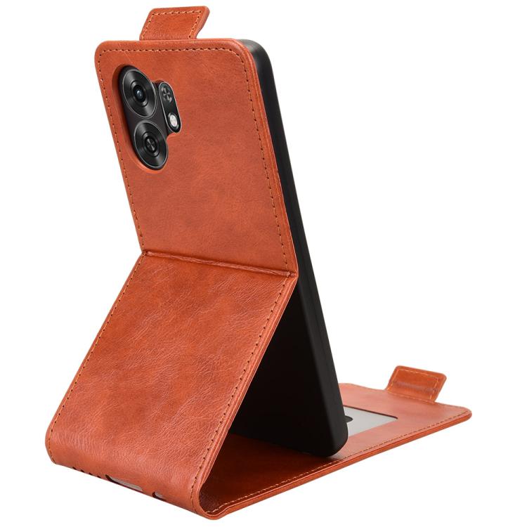 For Honor X6d / Play 60A Magnetic Vertical Flip Leather Phone Case with Buckle