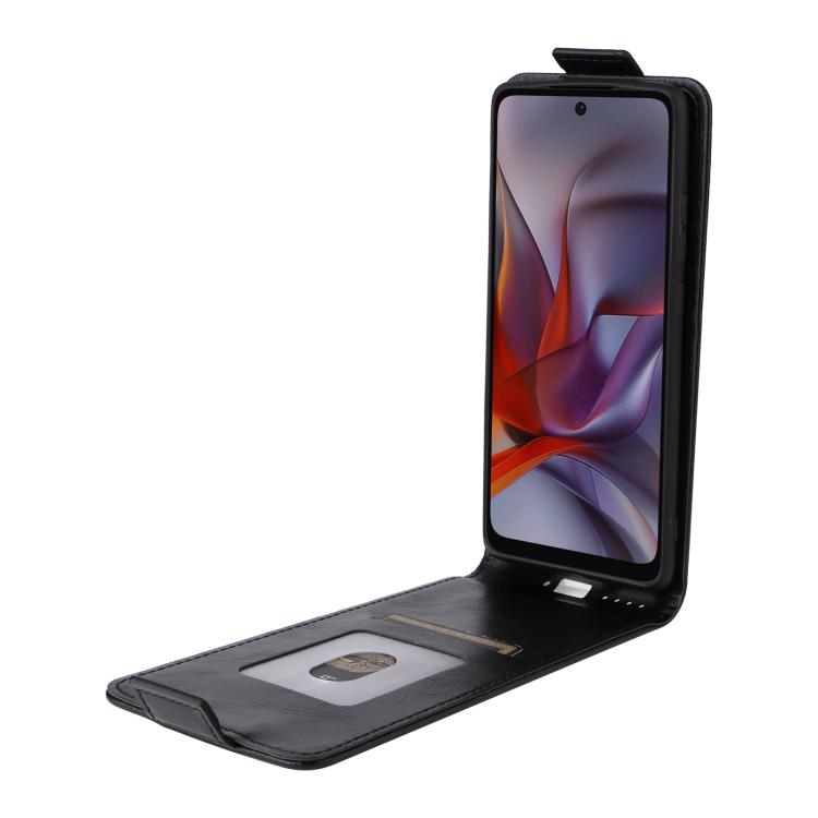 For Motorola Moto Edge 5G 2025 Magnetic Vertical Flip Leather Phone Case with Buckle