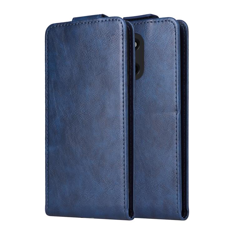 For Motorola Edge 60 Fusion Magnetic Vertical Flip Leather Phone Case with Buckle