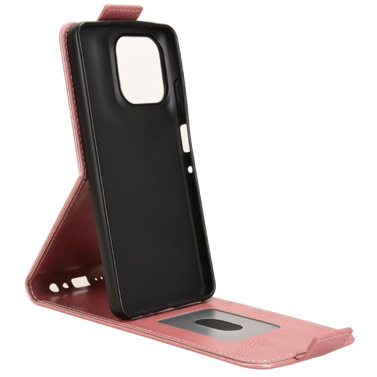 For Motorola Moto G66j 5G Magnetic Vertical Flip Leather Phone Case with Buckle