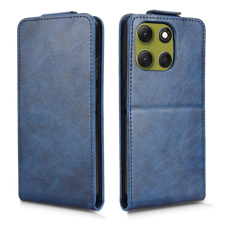 For Motorola Moto G86 Power 5G Magnetic Vertical Flip Leather Phone Case with Buckle