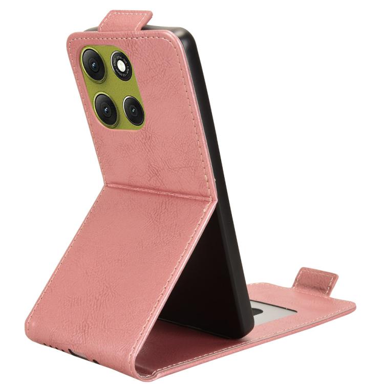 For Motorola Moto G86 Power 5G Magnetic Vertical Flip Leather Phone Case with Buckle