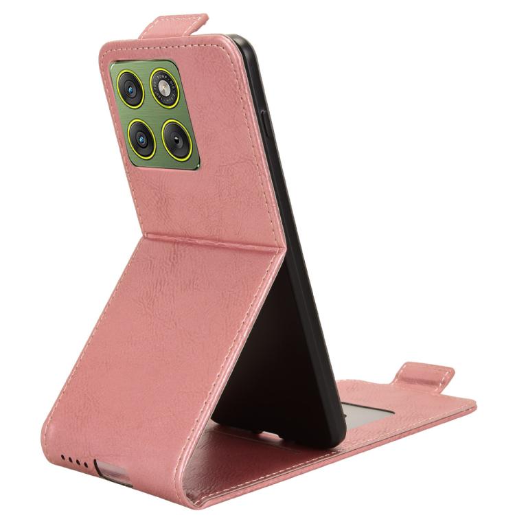 For Motorola Edge 70 5G Magnetic Vertical Flip Leather Phone Case with Buckle
