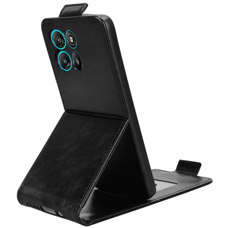 For Motorola Moto G57 Power / G67 Power Magnetic Vertical Flip Leather Phone Case with Buckle