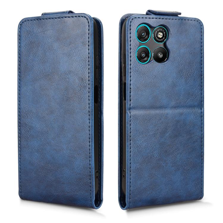 For Motorola Moto G57 Power / G67 Power Magnetic Vertical Flip Leather Phone Case with Buckle