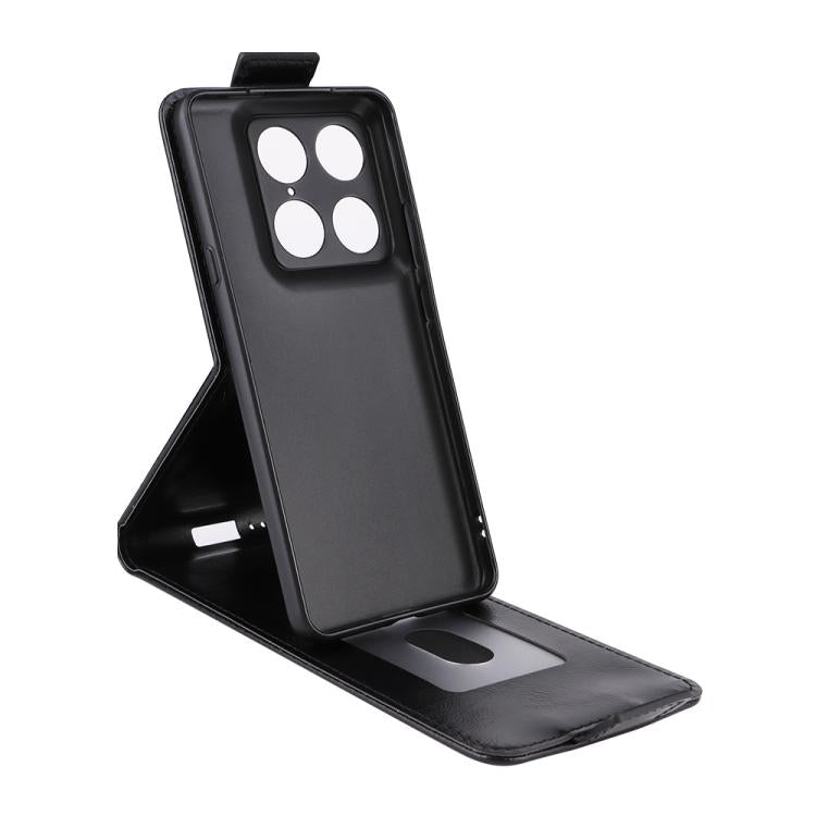 For Motorola Moto X70 Air Pro 5G Magnetic Vertical Flip Leather Phone Case with Buckle