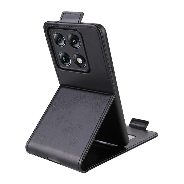 For Motorola Moto X70 Air Pro 5G Magnetic Vertical Flip Leather Phone Case with Buckle
