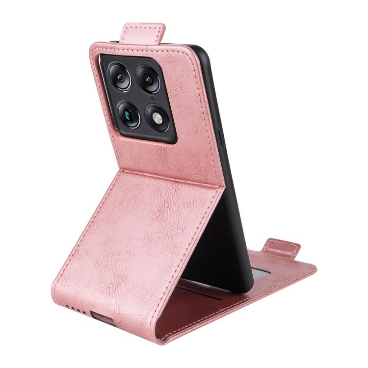 For Motorola Moto X70 Air Pro 5G Magnetic Vertical Flip Leather Phone Case with Buckle