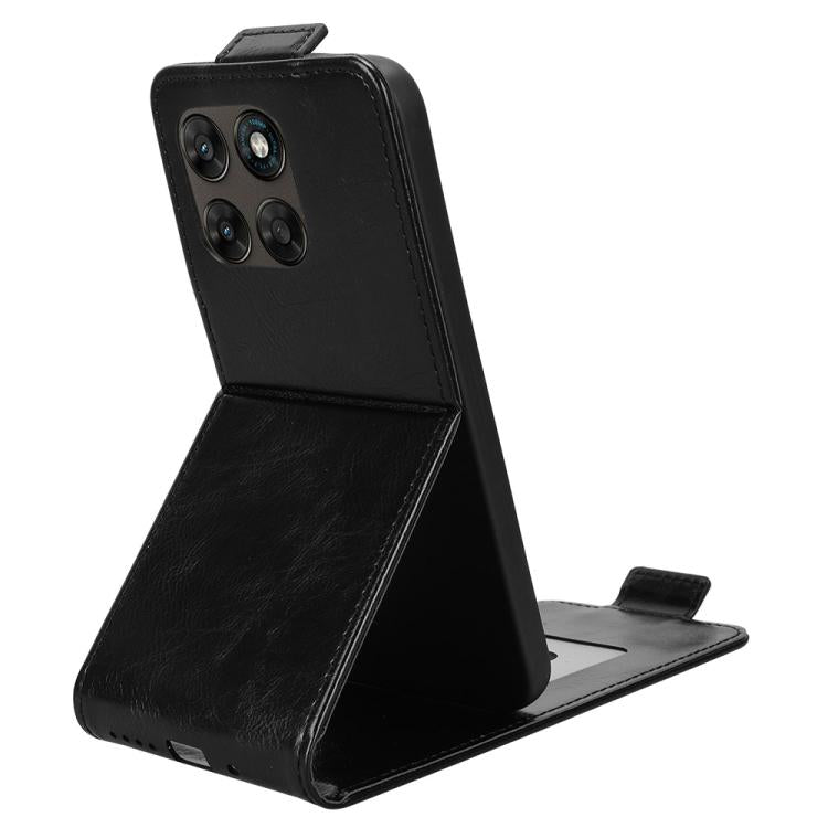 For Motorola Moto G67 5G / G77 5G Magnetic Vertical Flip Leather Phone Case with Buckle