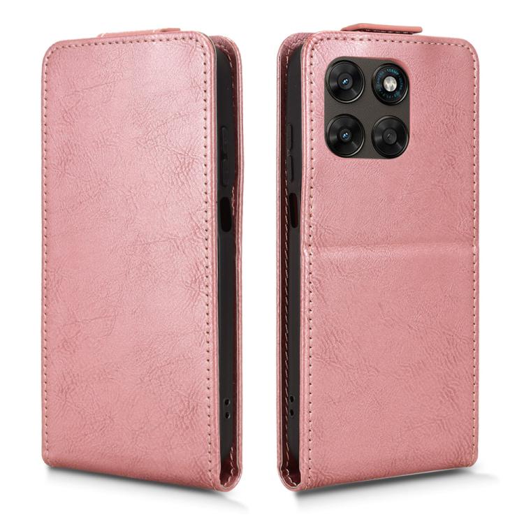 For Motorola Moto G67 5G / G77 5G Magnetic Vertical Flip Leather Phone Case with Buckle