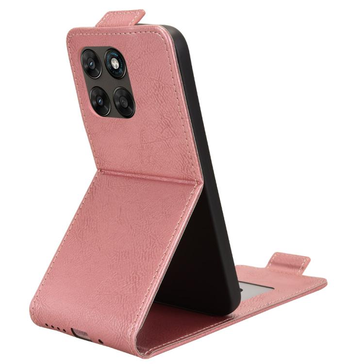 For Motorola Moto G67 5G / G77 5G Magnetic Vertical Flip Leather Phone Case with Buckle