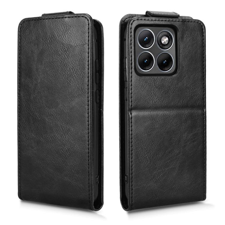 For Motorola Edge 70 Fusion Magnetic Vertical Flip Leather Phone Case with Buckle