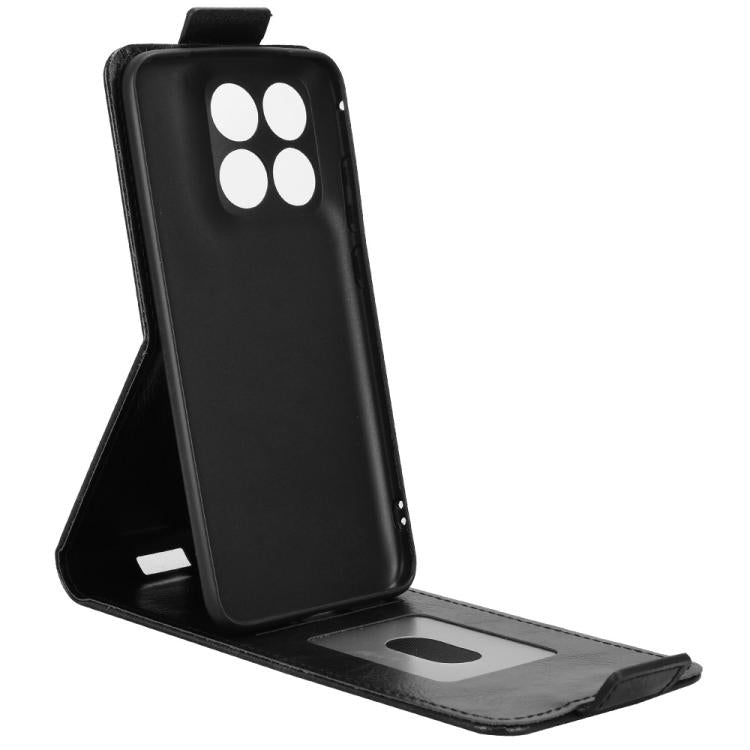 For Motorola Edge 70 Fusion Magnetic Vertical Flip Leather Phone Case with Buckle