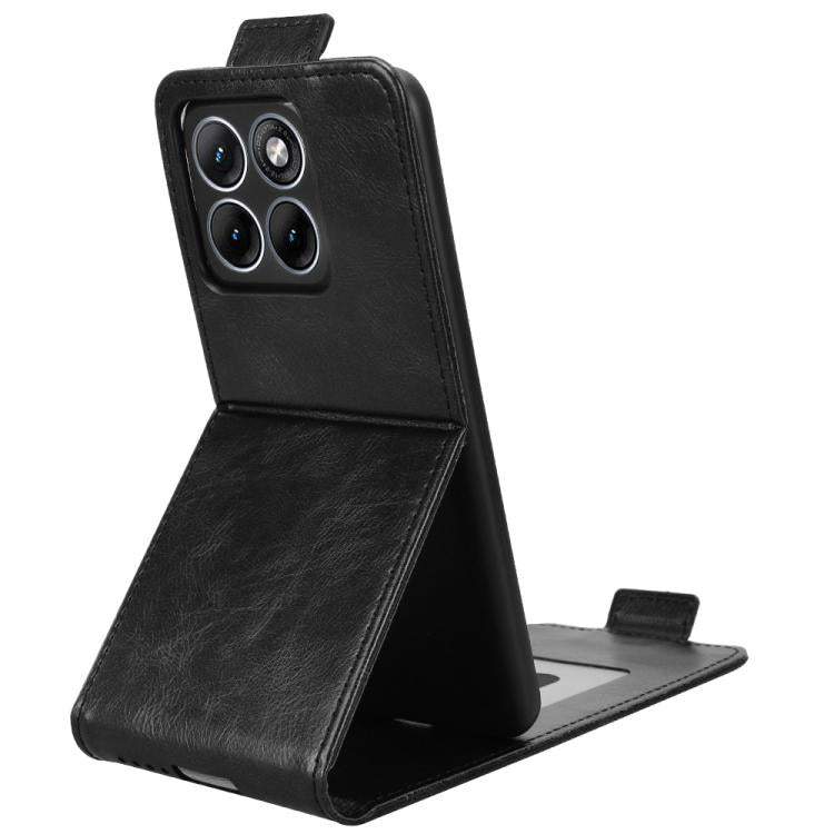 For Motorola Edge 70 Fusion Magnetic Vertical Flip Leather Phone Case with Buckle