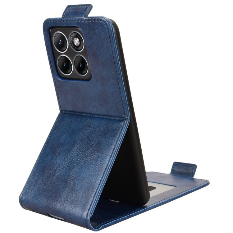 For Motorola Edge 70 Fusion Magnetic Vertical Flip Leather Phone Case with Buckle