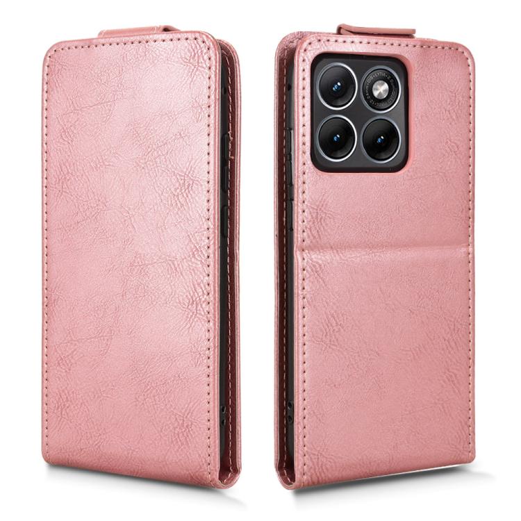 For Motorola Edge 70 Fusion Magnetic Vertical Flip Leather Phone Case with Buckle